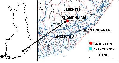 Suomenniemen Kauriansalmen pohjavesialue